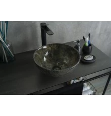 Раковина Gid Mnc486 54434 накладная под камень глянцевая 32x32x14