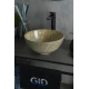 Раковина Gid Mnc488 54436 накладная под камень глянцевая 32x32x14