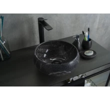 Раковина Gid Mnc480 54432 накладная под камень глянцевая 32x32x15.5