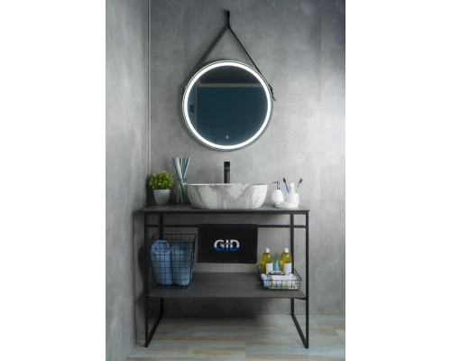 Раковина Gid K397G125 54402 накладная под камень глянцевая 50x40x14