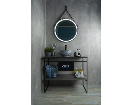 Раковина Gid Mnc481 54433 накладная под камень глянцевая 32x32x15.5