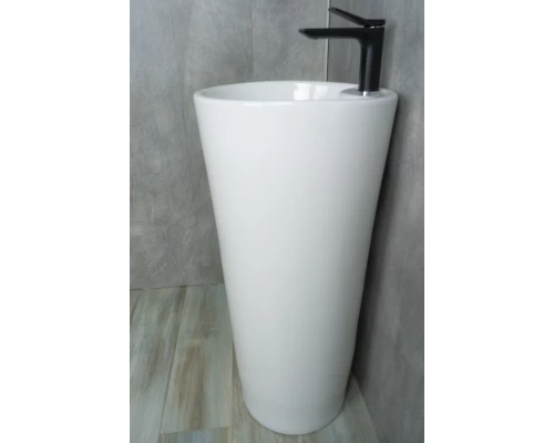 Раковина Gid Nb131 81112 накладная белая 40x40x84