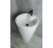 Раковина Gid Nb136 81105 накладная белая 50x53x80