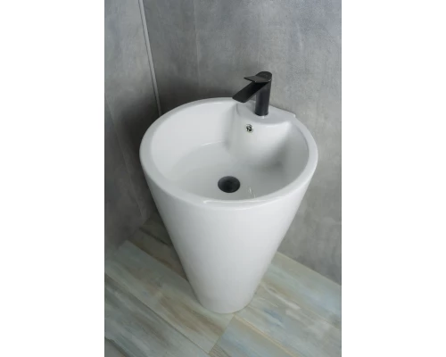 Раковина Gid Nb136 81105 накладная белая 50x53x80