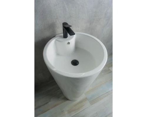 Раковина Gid Nb136 81105 накладная белая 50x53x80