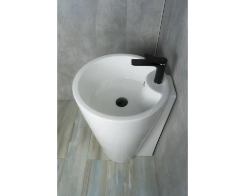 Раковина Gid Nb136 81105 накладная белая 50x53x80