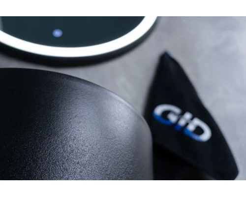 Раковина Gid Nb130bg 81110 накладная черная графит 40x40x85