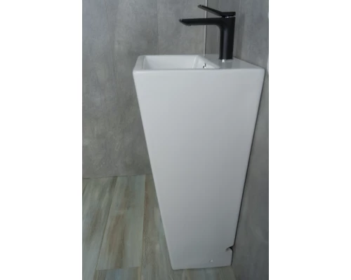 Раковина Gid Nb147 81104 накладная белая 34x33x85