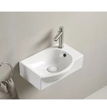 Раковина Gid N9276L 61130L подвесная белая 40.5x28x14