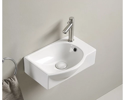 Раковина Gid N9276L 61130L подвесная белая 40.5x28x14