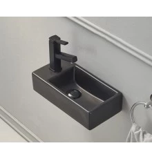 Раковина Gid Bm9270R 62201R подвесная черная матовая 40.5x20.5x10.5