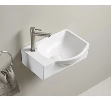 Раковина Gid N9276R 61130R подвесная белая 40.5x28x14