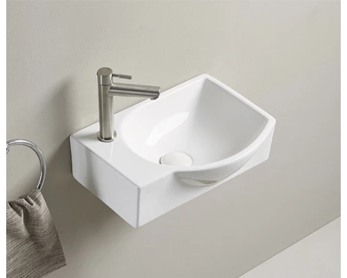 Раковина Gid N9276R 61130R подвесная белая 40.5x28x14