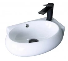 Раковина Gid N9100L 61103L подвесная белая 43.5x30x13