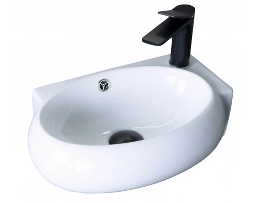 Раковина Gid N9100L 61103L подвесная белая 43.5x30x13