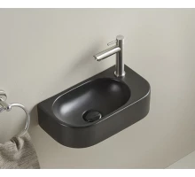 Раковина Gid Bm9274L 62204L подвесная черная матовая 40x21.5x12