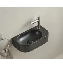 Раковина Gid Bm9274L 62204L подвесная черная матовая 40x21.5x12