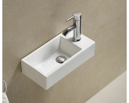 Раковина Gid N9270L 61127L подвесная белая 40.5x20.5x10.5