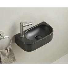 Раковина Gid Bm9274R 62204R подвесная черная матовая 40x21.5x12