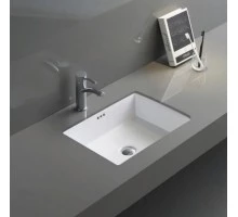 Раковина Gid Yj832 71152 встаиваемая снизу белая 50x40x18