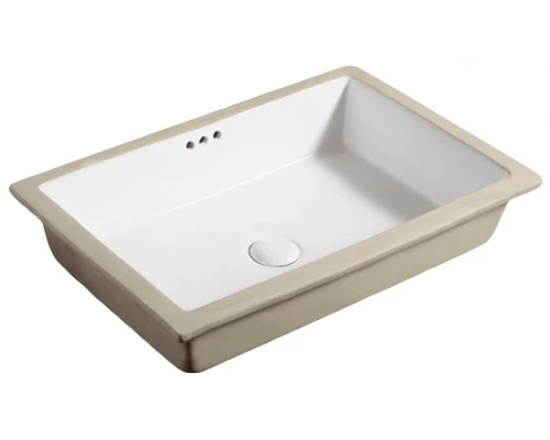 Раковина Gid Yj832 71152 встаиваемая снизу белая 50x40x18