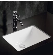 Раковина Gid Yj833 71153 встаиваемая снизу белая 61x39x19