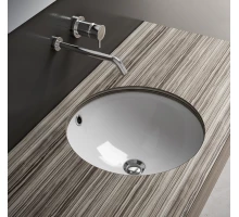 Раковина Gid YJ848 71149 встаиваемая снизу белая 43x43x18