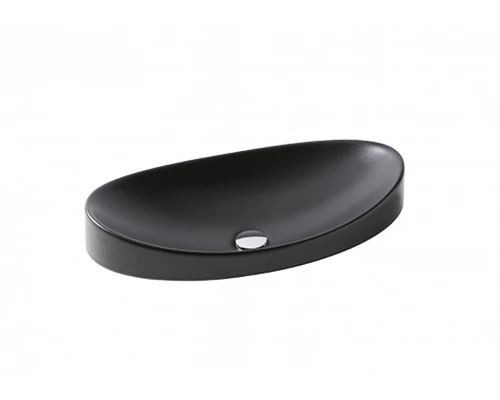 Раковина Gid bm7116 72201 встраиваемая сверху черная матовая 56x36x17