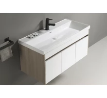 Раковина Gid 5510s 71165 встраиваемая сверху белая 101x46.5x15