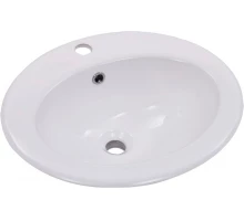 Раковина Gid 9413 71107 встраиваемая сверху белая 56x49x19