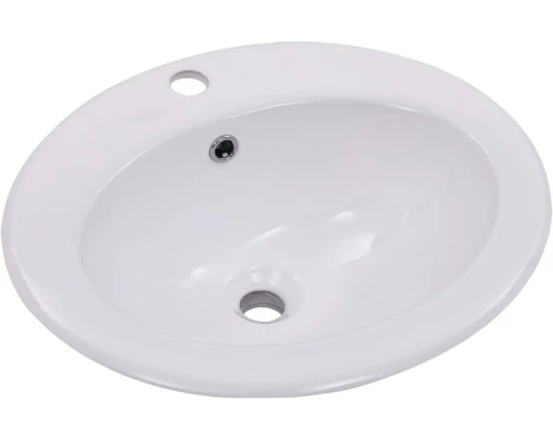 Раковина Gid 9413 71107 встраиваемая сверху белая 56x49x19