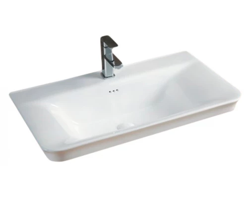 Раковина Gid NYJ851-60 71146 встраиваемая сверху белая 61x47x20.5