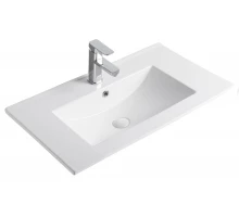 Раковина Gid NYJ803-60 71109 встраиваемая сверху белая 61x40x17