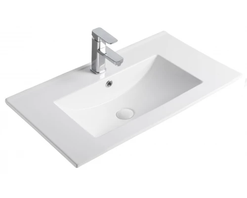 Раковина Gid NYJ803-60 71109 встраиваемая сверху белая 61x40x17