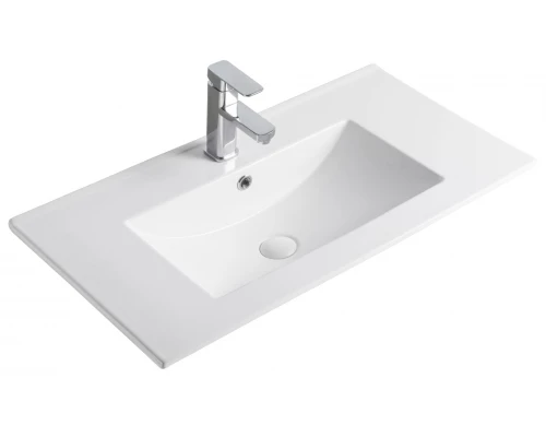 Раковина Gid NYJ803-70 71110 встраиваемая сверху белая 71x40x17