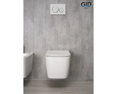 Унитаз подвесной Gid Tr2140 62254Y белый 51x35x37.5