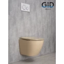Унитаз подвесной Gid Sr2198 62210Y светло-коричневый матовый 49x36x35.5