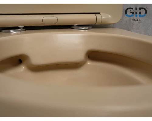 Унитаз подвесной Gid Sr2198 62210Y светло-коричневый матовый 49x36x35.5