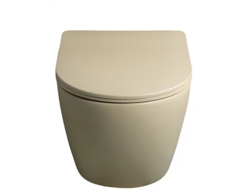 Унитаз подвесной Gid Sr2198 62210Y светло-коричневый матовый 49x36x35.5