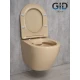 Унитаз подвесной Gid Sr2198 62210Y светло-коричневый матовый 49x36x35.5