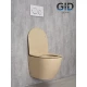 Унитаз подвесной Gid Sr2198 62210Y светло-коричневый матовый 49x36x35.5