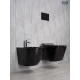 Унитаз подвесной Gid Tr2144BL 62224Y черная глянцевая 52x36x33.5
