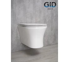 Унитаз подвесной Gid Tr2101 62232Y белый 49x36x36