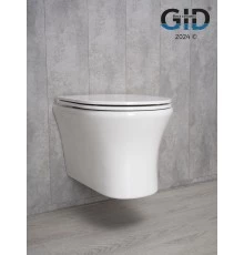 Унитаз подвесной Gid Tr2101 62232Y белый 49x36x36