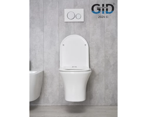 Унитаз подвесной Gid Tr2101 62232Y белый 49x36x36