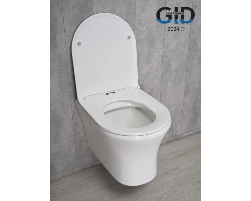 Унитаз подвесной Gid Tr2101 62232Y белый 49x36x36