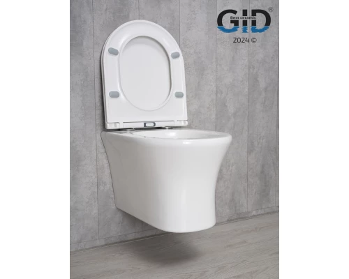 Унитаз подвесной Gid Tr2101 62232Y белый 49x36x36