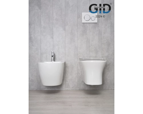 Унитаз подвесной Gid Tr2101 62232Y белый 49x36x36