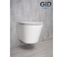 Унитаз подвесной Gid Tr2130 62235Y белый 50x36x35