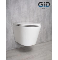 Унитаз подвесной Gid Tr2130 62235Y белый 50x36x35